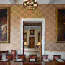 Trinity House Luncheon Room Thru Courtroom